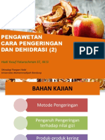 Week 4. Pengawetan Dengan Pengeringan PDF