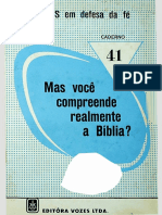 CADERNO 41 Voce Realmente Compreende A Biblia PDF