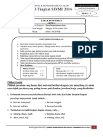 Soal Babak Penyisihan IPA Level 1 2016