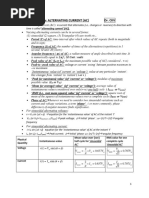 Synopsis: Alternating Current (Ac) Dr. CKV