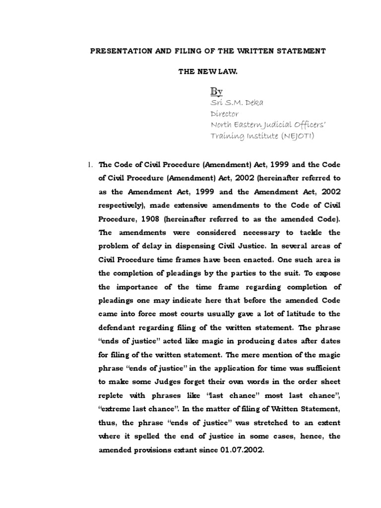 Sri S.M. Deka PDF Lawsuit Judgment (Law)