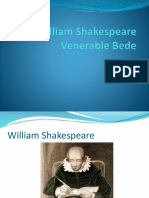 William Shakespeare Venerable Bede