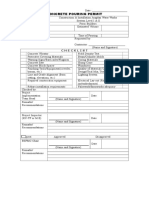 Pouring Permit Form