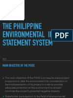 The Philippine Environmental Impact Statement System
