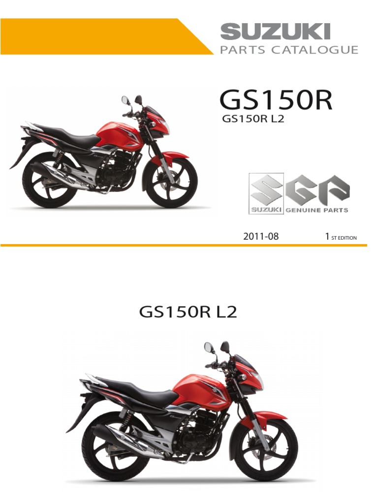 Suzuki GS150R L2 2012 PDF PDF