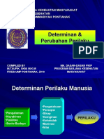 Determinan &amp; Perubahan Perilaku