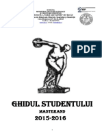 Ghidul Studentului 2015-16 Master PDF