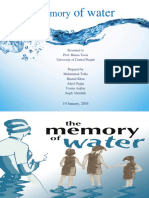 Presentation (Memory of Water)