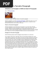 Download Example of a Narrative Paragraph by terion81 SN40700868 doc pdf