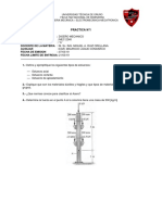 Practica N°1 de Diseño Mecánico sobre tipos de esfuerzos y materiales