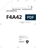 Automatic Transmission - F4A42 PDF
