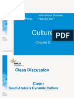 Culture: Course: International Business Effective Period: February 2017