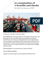A Healthy Re-Examination of Free Trade's Benefits and Shocks - Open Markets