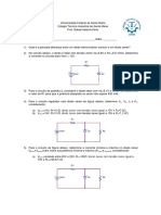 Lista de Exercícios - 03