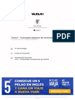 Tema 1 - Conceptos Básicos de Inmunología