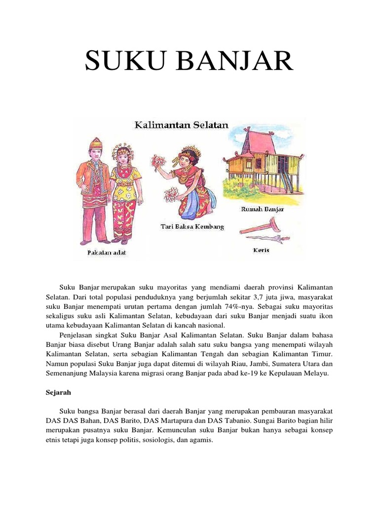 Suku Banjar Pdf