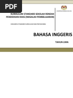 DSKP Bahasa Inggeris KSSR PKhas Masalah Pembelajaran Tahun 5