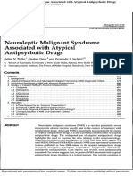 Neuroleptic Malignant Syndrome