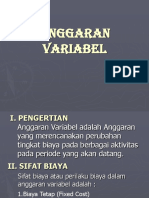 Anggaran Variabel