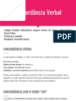 Concordância Verbal PDF