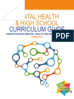 Mental Health & High School: Curriculum Guide