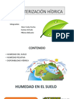 Caracterización Hídrica