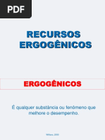 Recursos Ergogênicos Atividade Fisica e Saude