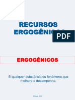 Recursos Ergogênicos Atividade Fisica e Saude