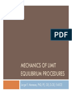 5 Mechanics of Limit Equilibrium Procedures