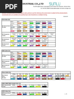 VDE 0293 Colour Code Chart | PDF | Blue | Grey