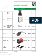 5KW On Grid Solar System: No. Item Specification Warranty Photo Quantity Unit Price Amount