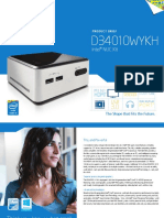 Intel D34010WYKH Specifications PDF