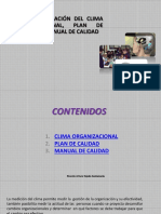 Clima Laboral - Manual de Calidad