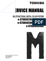 Service Manual: e-STUDIO2040C/2540C e-STUDIO3040C/3540C e-STUDIO4540C