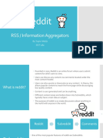 Social Media Reddit Powerpoint - Edt 180