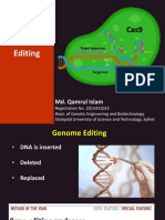 CRISPR-Cas9 Genome Editing: Md. Qamrul Islam