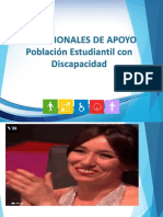 Población Estudiantil Con Discapacidad