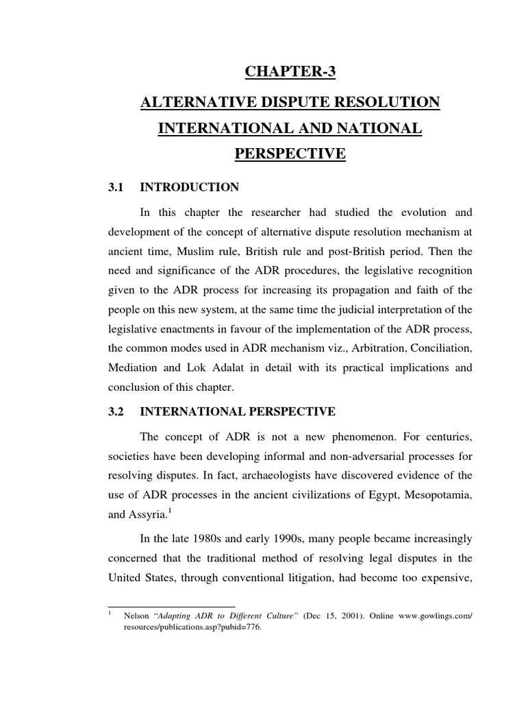 12 Chapter 03 PDF | PDF | Alternative Dispute Resolution | Mediation