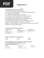 Assignment Programming Fundamenta