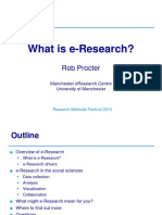 What Is Eresearch Procter
