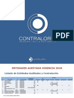 Entidades Auditadas y Contratación Valle Del Cauca