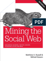 Matthew A. Russell, Mikhail Klassen - Mining The Social Web Data Mining Facebook Twitter LinkedIn Instagram (2019, O'Reilly Media) PDF