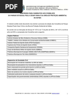 Diretrizes Para Candidatos Ao Conselho PEPCV e APAS_2018