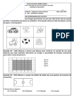 Avaliação de Matemática do 6o ano