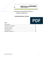 Profesorado en Teatro Plan 175-11 - Anexo, Diseño Curricular (1).pdf