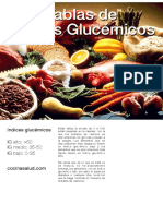 Tabla Indices Glucemicos PDF