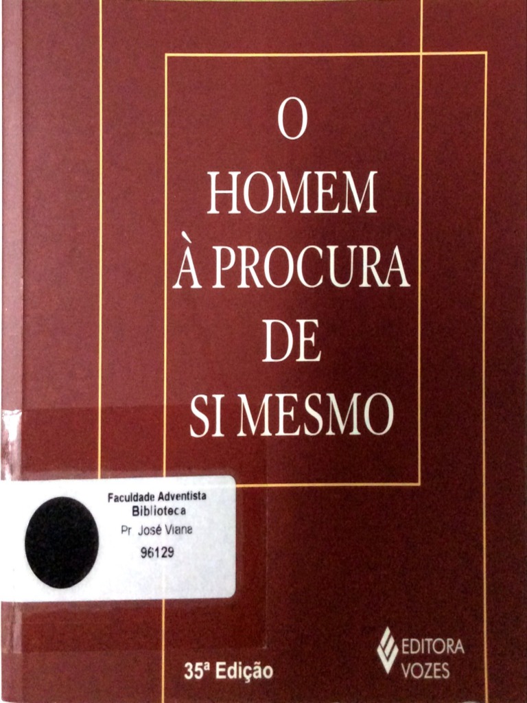 O Homem À Procura de Si Mesmo PDF | PDF