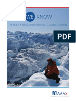 Mudanças Climáticas Globais - Molina Et Al Sem Data - What We Know - The Reality, Risks and Response To Climate Change PDF