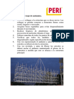 Procedimiento de Izaje de Andamios PDF