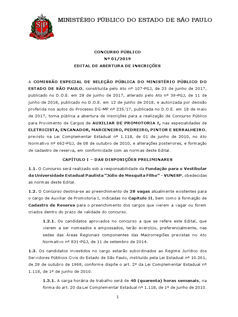 Concurso MP SP: anulada prova prática para cargo de oficial de promotoria